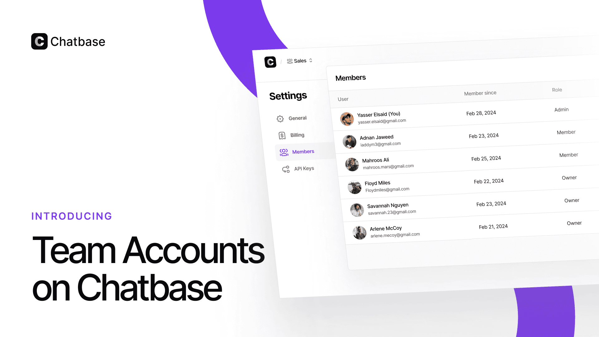Introducing Team Accounts