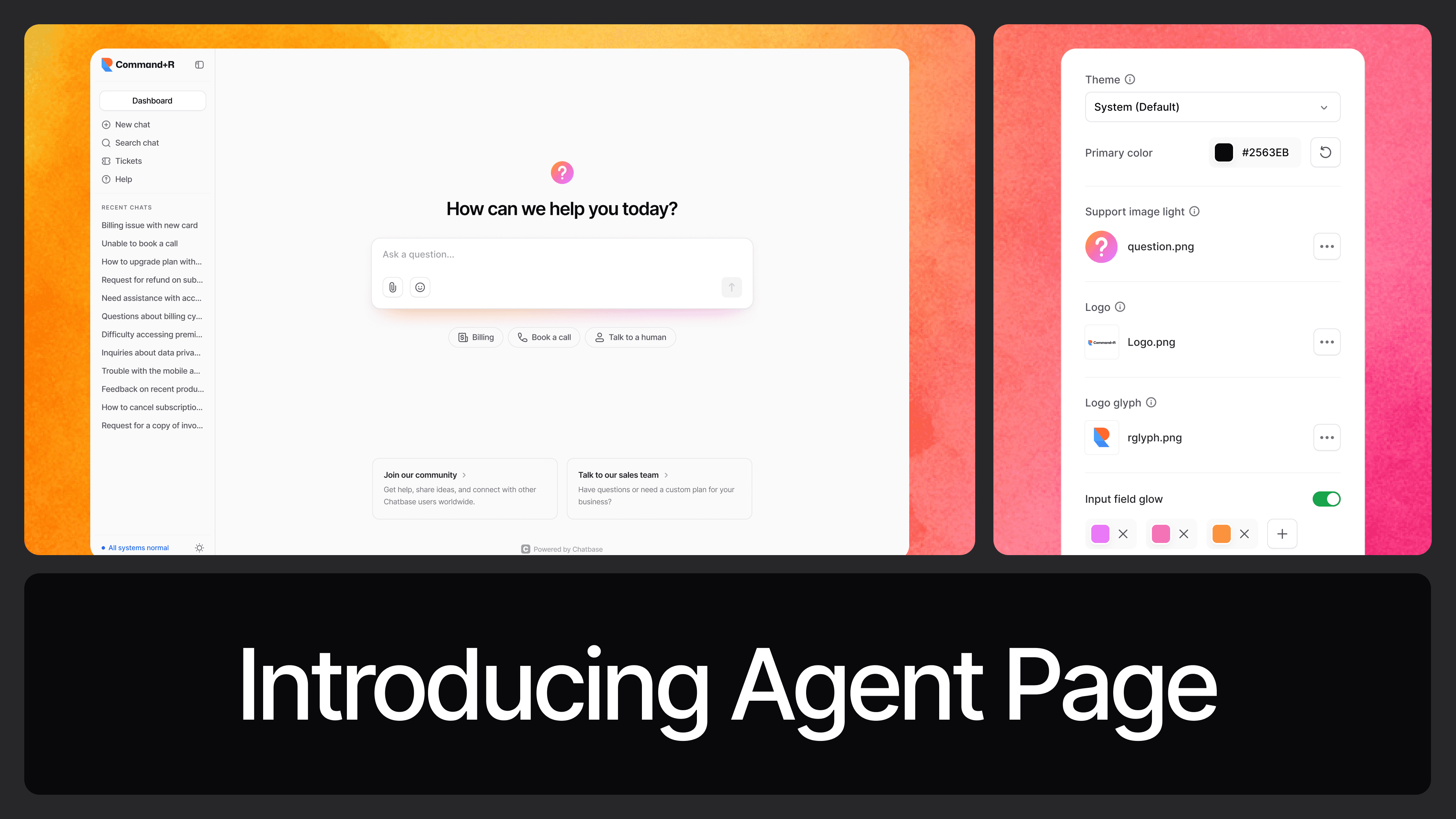 Why beautiful documentation isn’t enough. Introducing Agent Page: a chat-first front door to your knowledge base